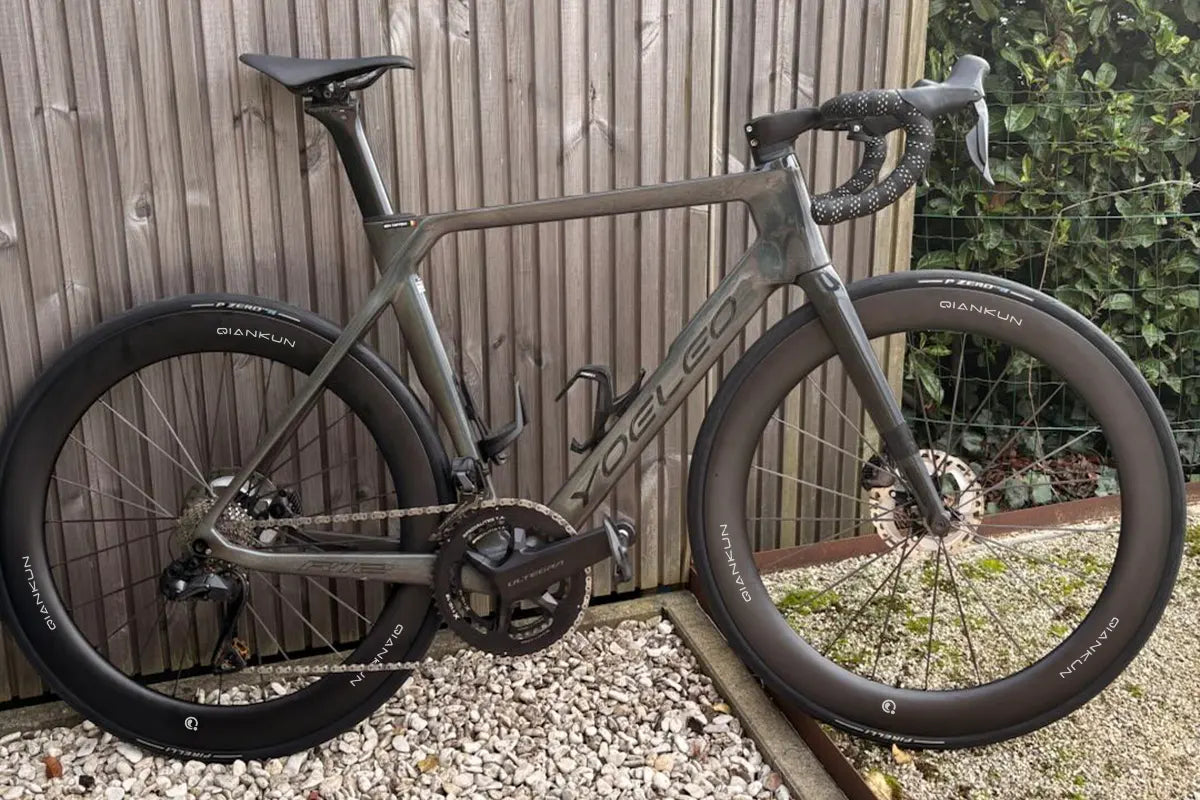 Yoeleo R12 ready to ride after pre-ride check