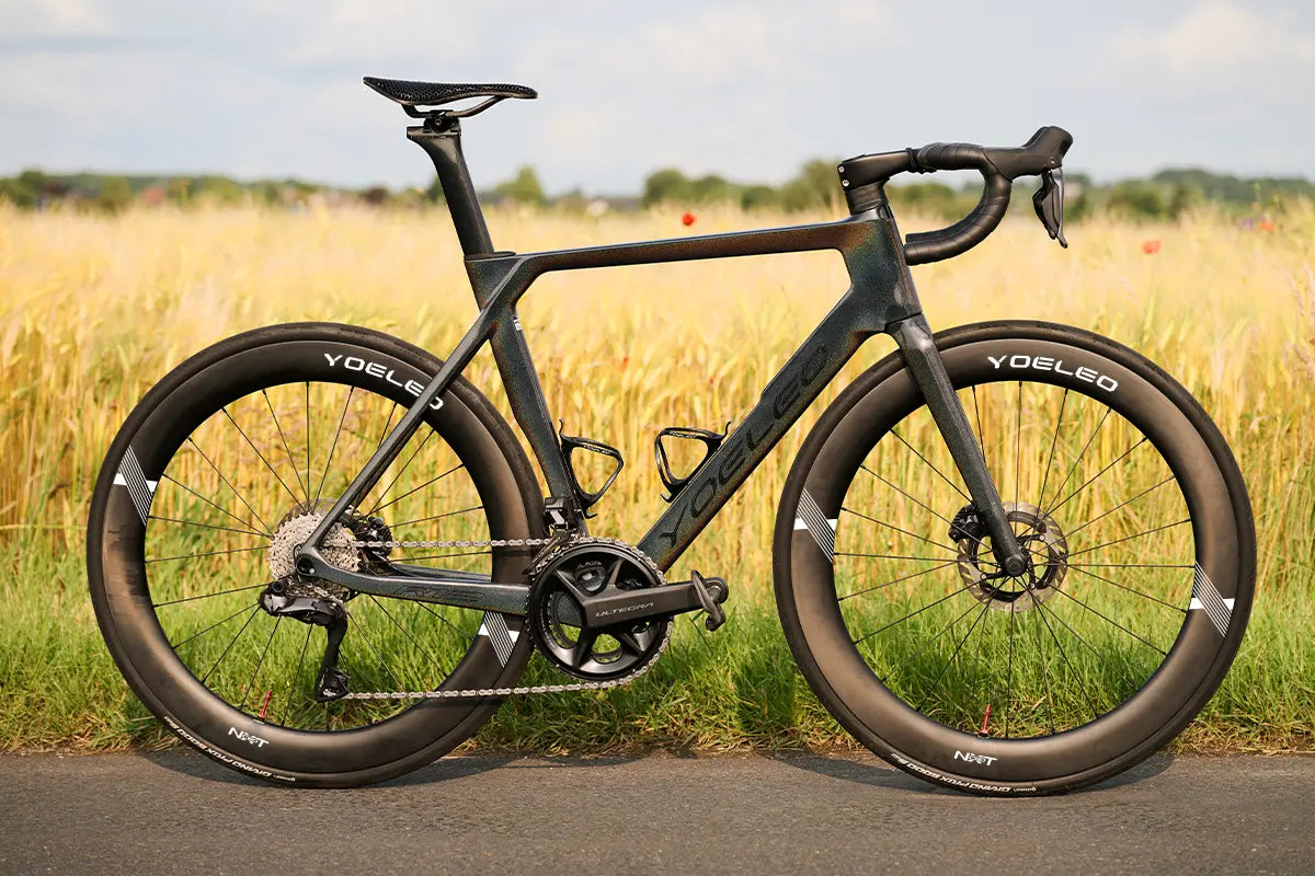 Yoeleo SAT C60 NxT SL2 carbon wheelset 60mm deep section side profile