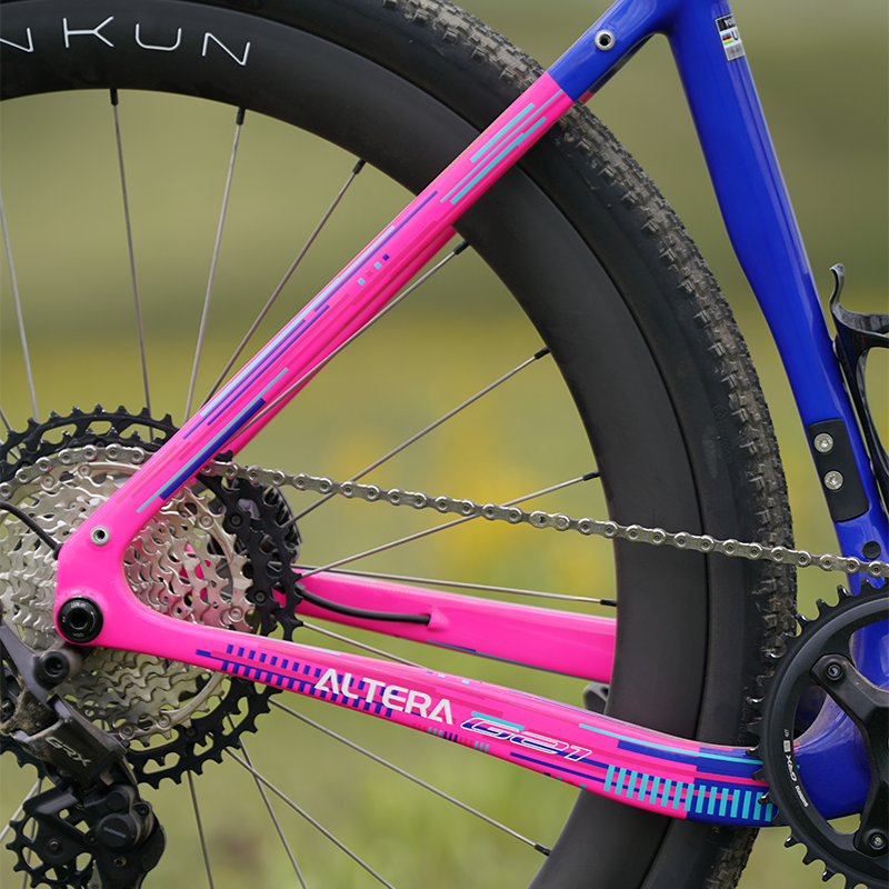Altera G21 DB Gravel Bike Frameset Panda Purple - YOELEO
