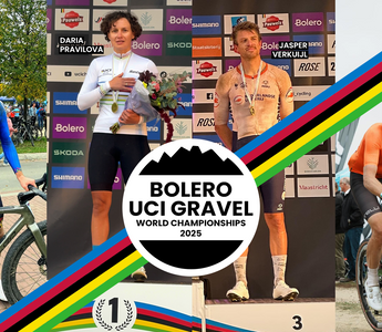 Double Podium for Yoeleo Riders at the 2025 BOLERO UCI Gravel World Championships