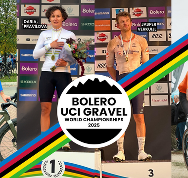 Double Podium for Yoeleo Riders at the 2025 BOLERO UCI Gravel World Championships