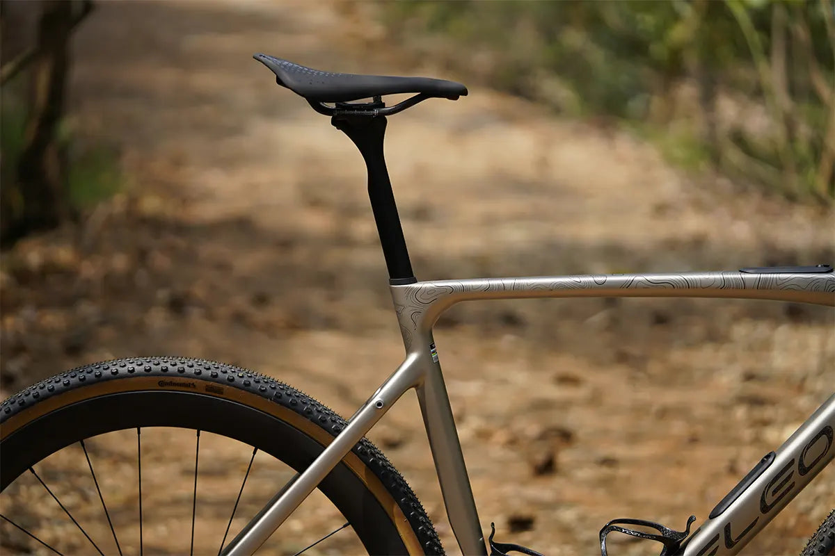 A perfect saddle height after measurement on Yoeleo Altera G21