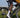 Rider's knee during a pedal