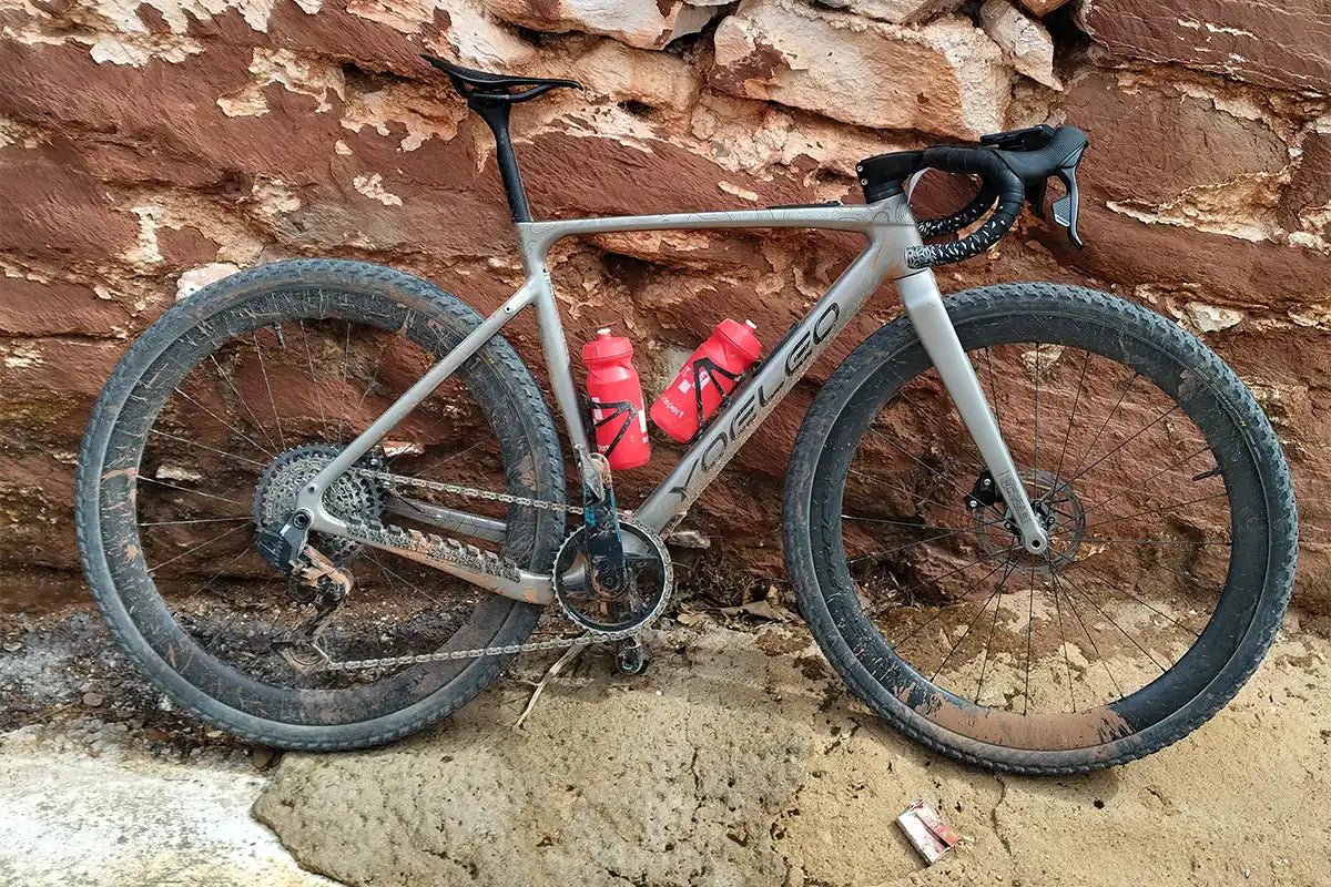 Yoeleo Altera G21 gravel bike after racing condition