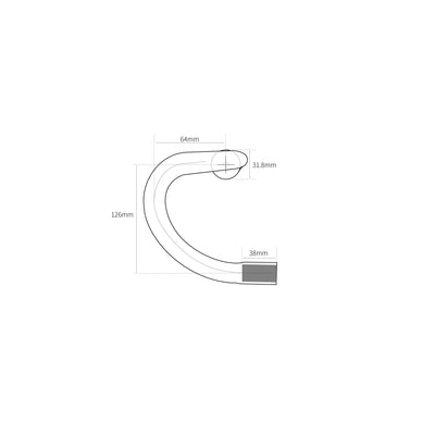 H11 + ST1 Aero Carbon Handlebar - YOELEO