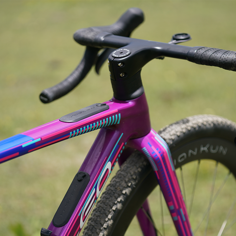Altera G21 DB Gravel Bike Frameset Panda Purple - YOELEO