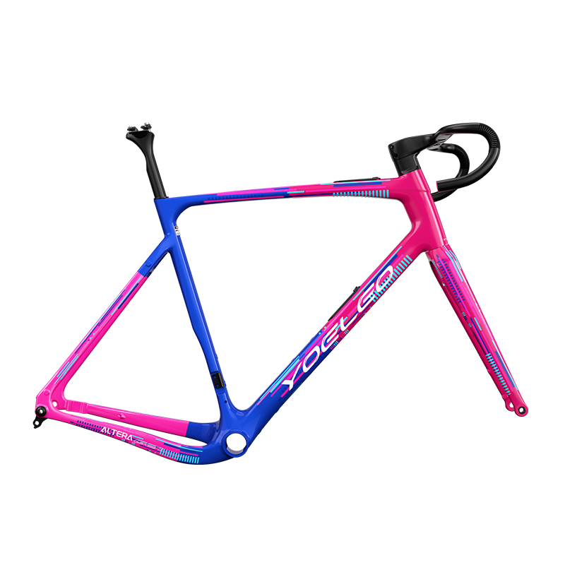 Altera G21 DB Gravel Bike Frameset Panda Purple - YOELEO