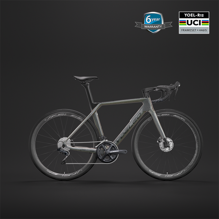 Carbon Di2 Road Bike - YOELEO R12 Carbon Disc Brake Bike Carbon Di2 Road Bike - YOELEO R12 Carbon Disc Brake Bike