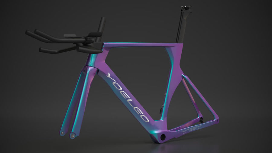 T21 TT TRIATHLON FRAMESET (DISC BRAKE ) - YOELEO